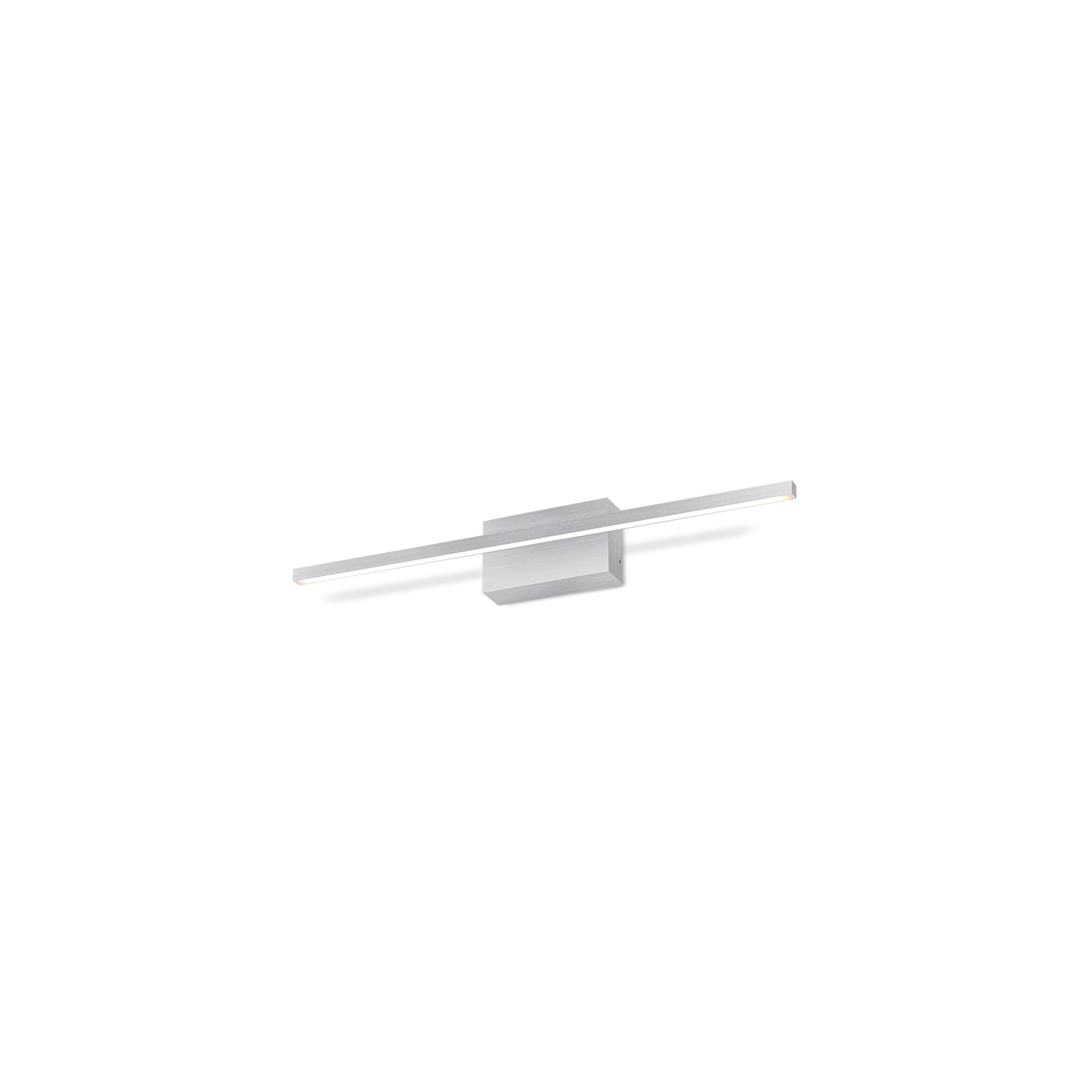 Kuzco Vega Minor VL18224-BN-UNV Vanity Light Fixture, UL Damp Rated, Brushed Nickel