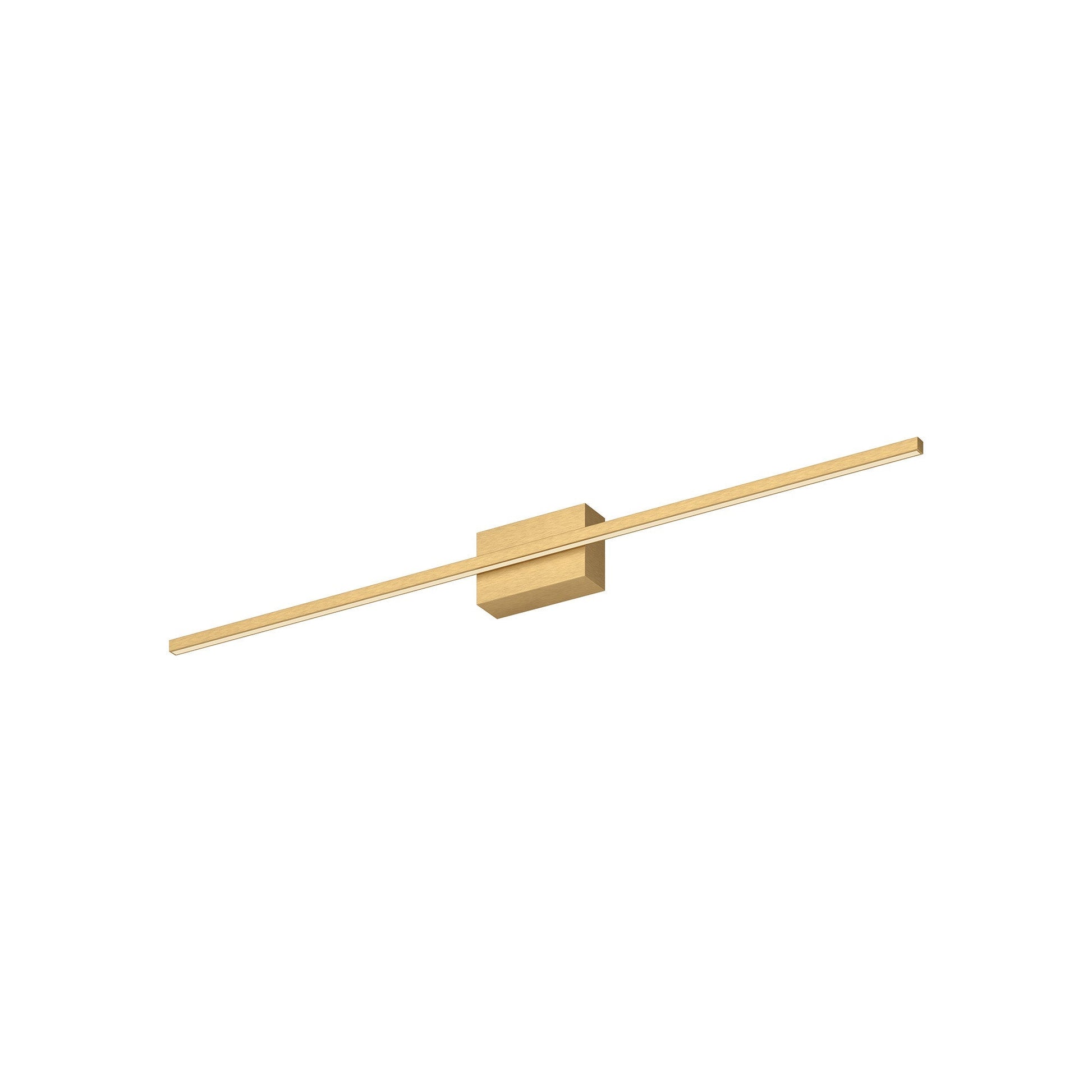 Kuzco Vega Minor VL18236-BG-UNV Vanity Light Fixture, UL Damp Rated, Brushed Gold