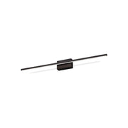 Kuzco Vega Minor VL18236-BK-UNV Vanity Light Fixture, UL Damp Rated, Black