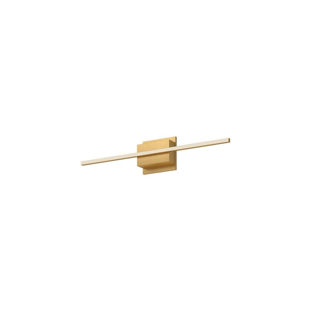 Kuzco Vega Minor WS18224-BG Wall Sconce, UL Damp Rated, Brushed Gold