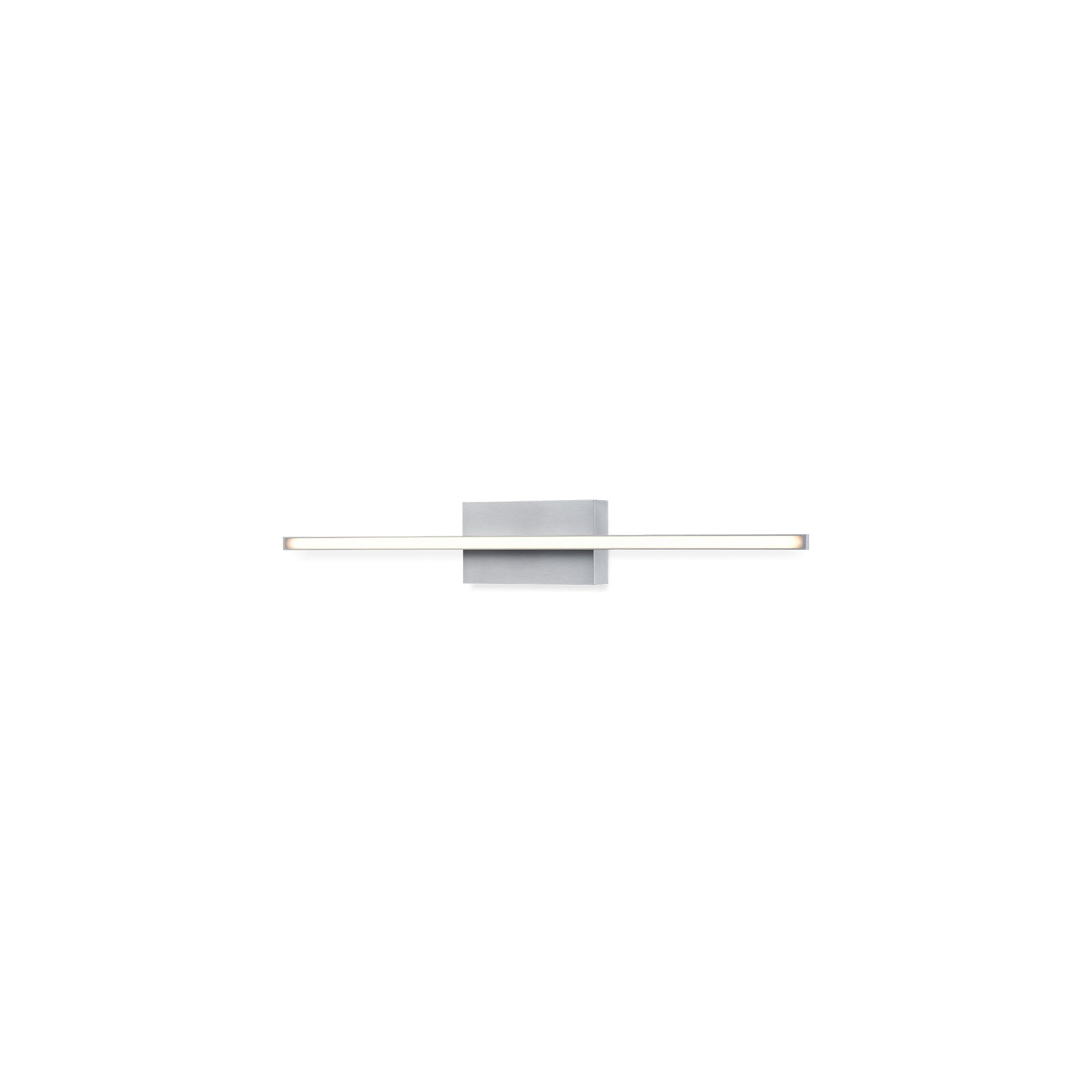 Kuzco Vega Minor WS18224-BN-UNV Wall Sconce, UL Damp Rated, Brushed Nickel