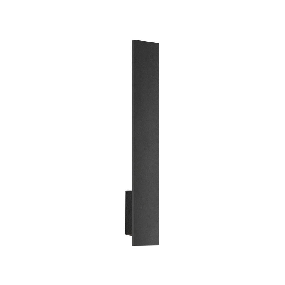 Kuzco Lighting AT7924-BK Vesta 24-in Black LED All-terior Wall Light Fixture, UL Listed, Black