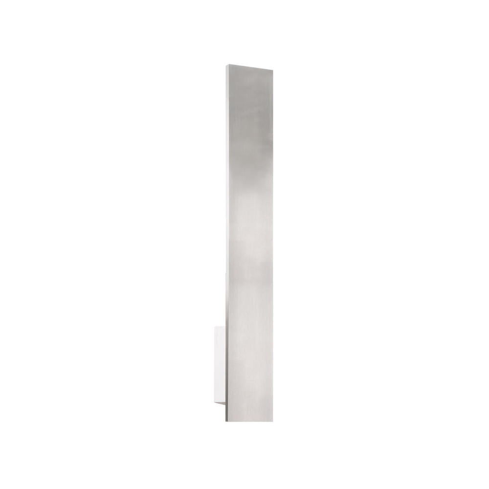Kuzco Lighting AT7924-BN Vesta 24-in Wall Light Fixture, UL Damp Rated, Brushed Nickel