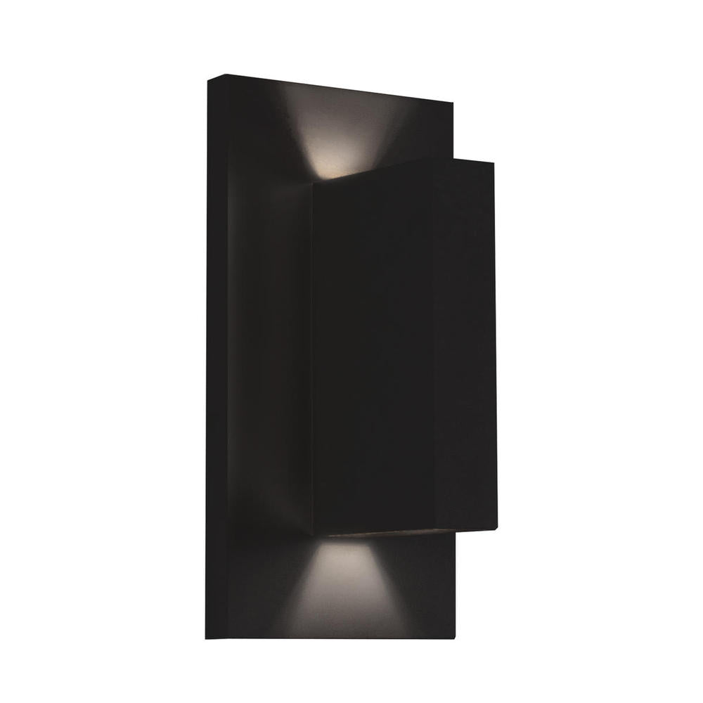 Kuzco Vista EW22109-BK Exterior Wall Sconce, 9-in, LED, Black