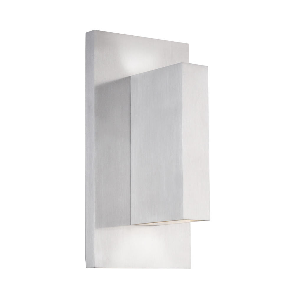 Kuzco Lighting EW22109-BN Exterior Wall Sconce, UL Damp Rated, Brushed Nickel