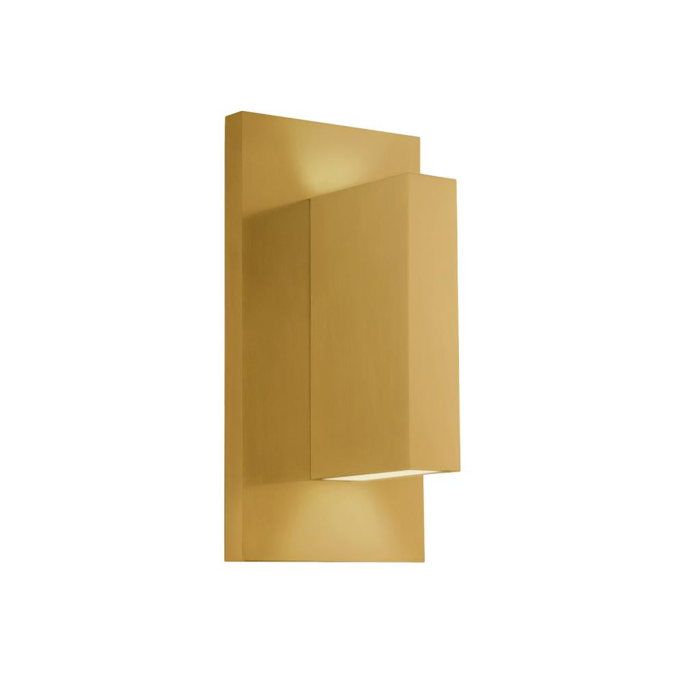 Kuzco WS22109-BG Wall Sconce, 9-in, Minimalist Design, Brushed Gold