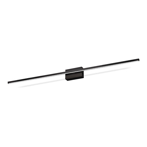 Kuzco Vega Minor VL18248-BK-UNV Vanity Light Fixture, UL Damp Rated, Black