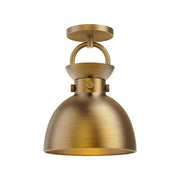 ALORA MOOD Lighting SF411309AG Semi Flush Mount, 1 Light, Aged Gold