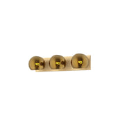 ALORA MOOD Lighting VL548322BGCP Vanity Lights, Brushed Gold/Copper Glass