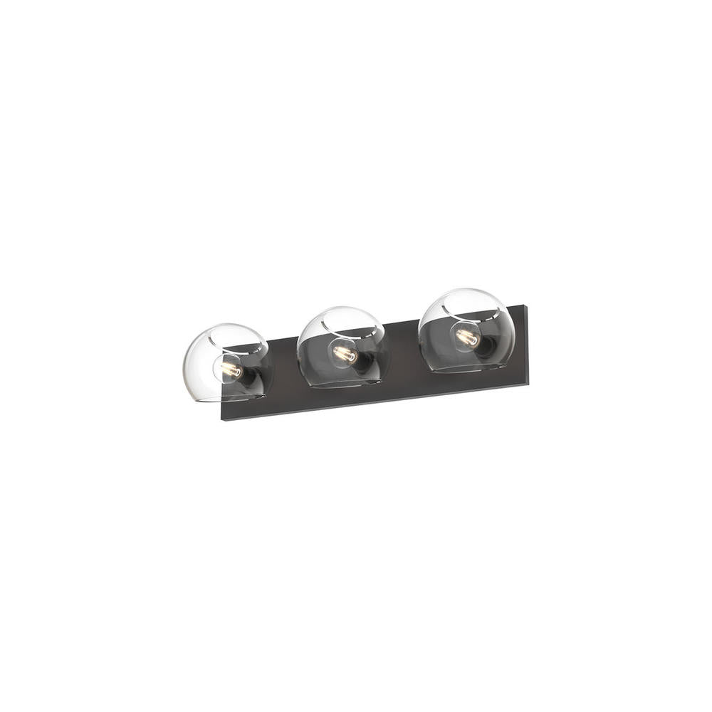 Kuzco Lighting VL548322MB Vanity Light Fixture, UL Damp Rated, Matte Black