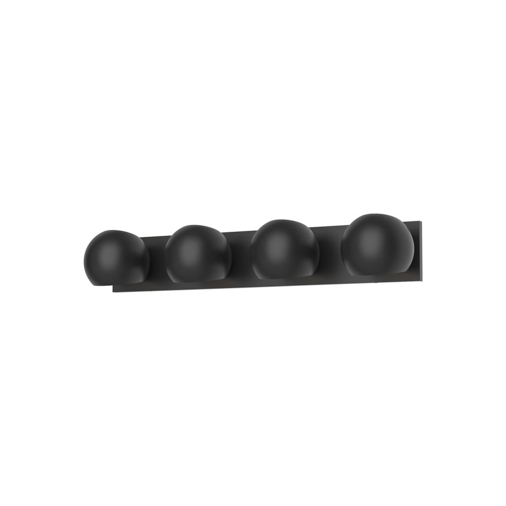 ALORA MOOD Lighting VL648431MB Vanity Light Fixture, UL Damp Rated, Matte Black