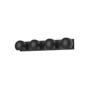 ALORA MOOD Lighting VL648431MB Vanity Light Fixture, UL Damp Rated, Matte Black