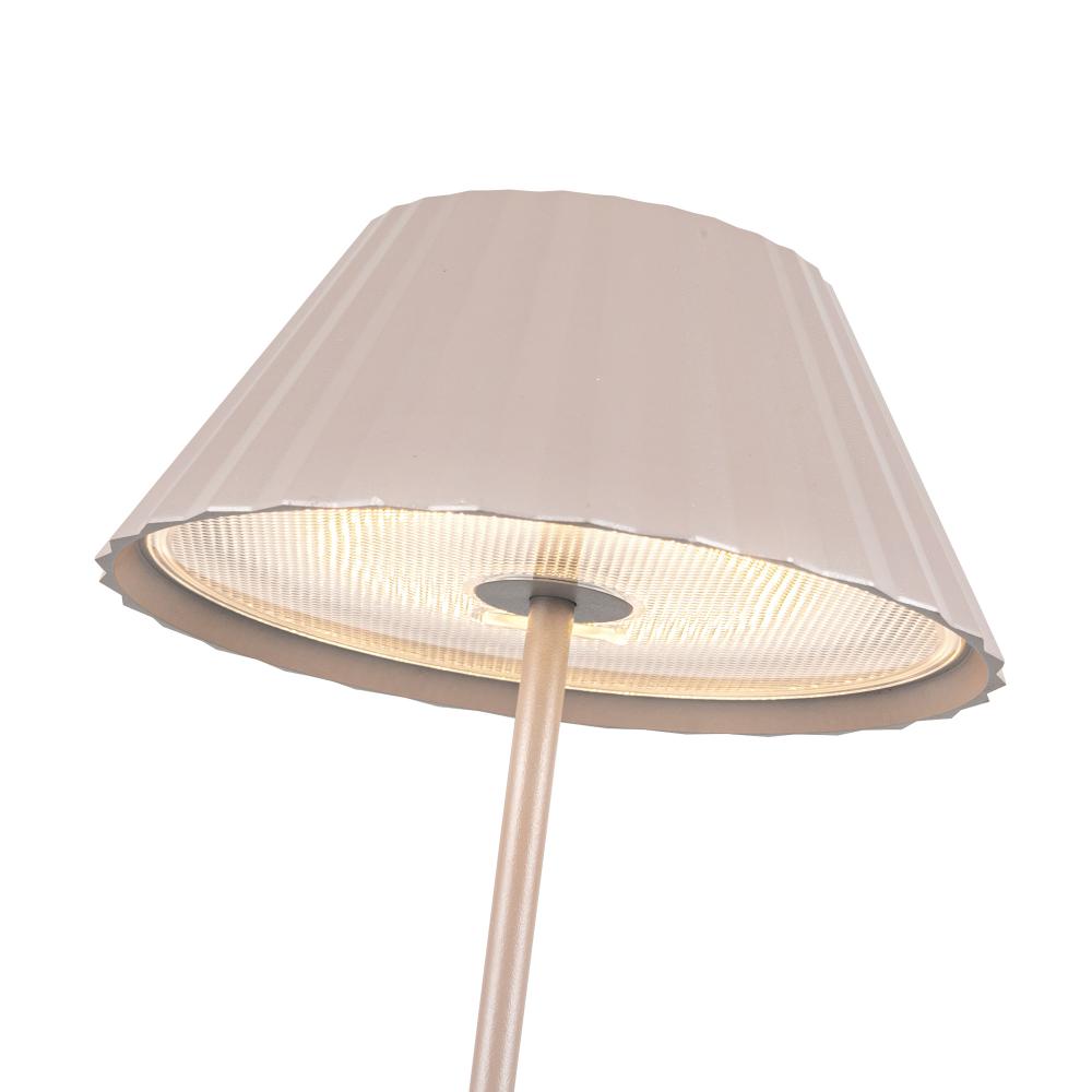 Kuzco Zola TL67914-MN Table Lamp, 6-in, Moonstone Gray