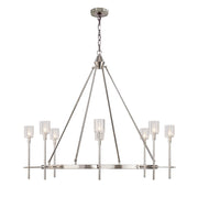 Alora Lighting SALITA CH314308PNCC Chandelier Traditional - Nickel