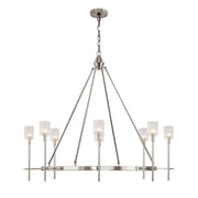 Alora Lighting SALITA CH314308PNRC Chandelier Traditional - Nickel