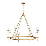 Alora Lighting SALITA CH314308VBCC Chandelier Traditional - Brass