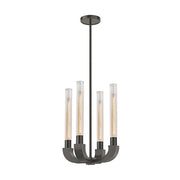 Alora Lighting FLUTE CH316004UBCR Chandelier Traditional - Bronze
