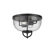 Alora Lighting FM361102MB Flush Mount Traditional - Black