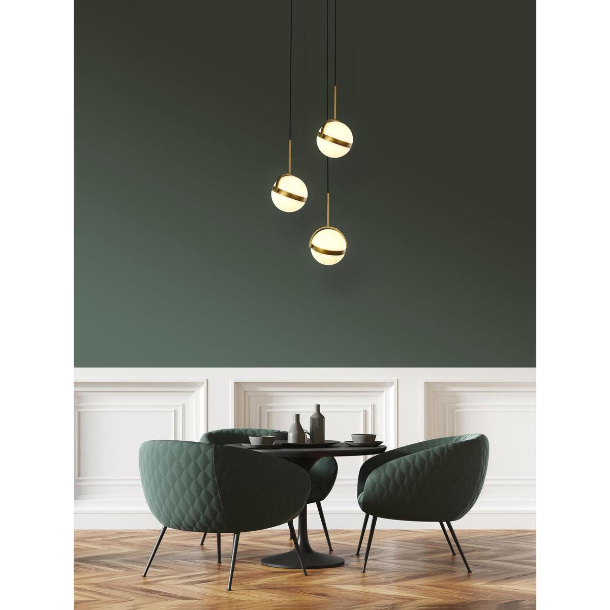 Alora Lighting GLOBO MP301003SG Pendant Contemporary - Satin Gold