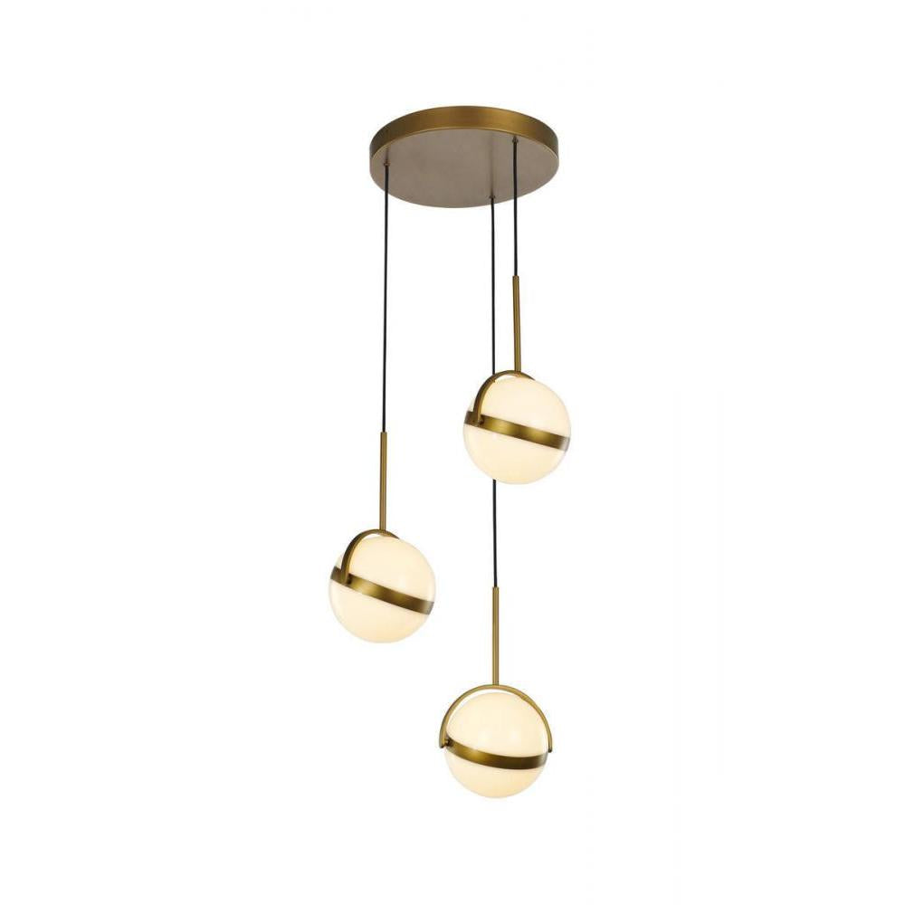Alora Lighting GLOBO MP301003SG Pendant Contemporary - Satin Gold