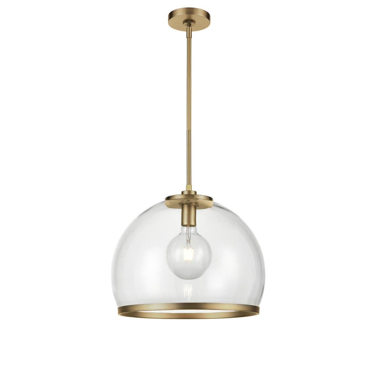 Alora Lighting COAST PD304016VBCG Pendant Transitional - Brass
