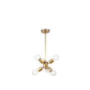 Alora Lighting HEXA PD307006VB Pendant Transitional - Brass