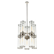 Alora Lighting REVOLVE II CH311655PNCG Chandelier Contemporary - Clear Glass Polished Nickel